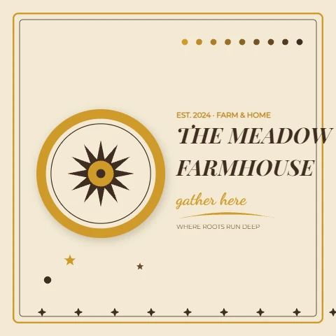 Meadow Farmhouse sign cut file