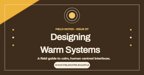 Warm Gradient Share Card