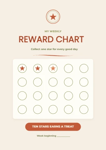 Star chart for a good week