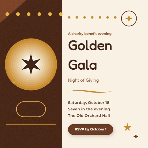 Golden Gala Charity Night