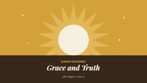 Sunrise sermon slide