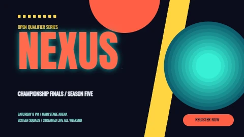 Nexus Qualifier Tournament Poster