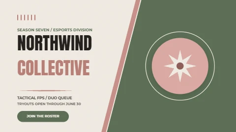 Northwind esports team banner