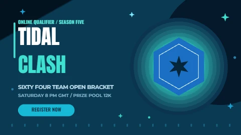 Tidal Clash esports tournament poster
