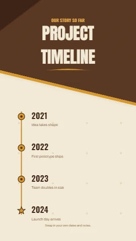Bold Diagonal Project Timeline