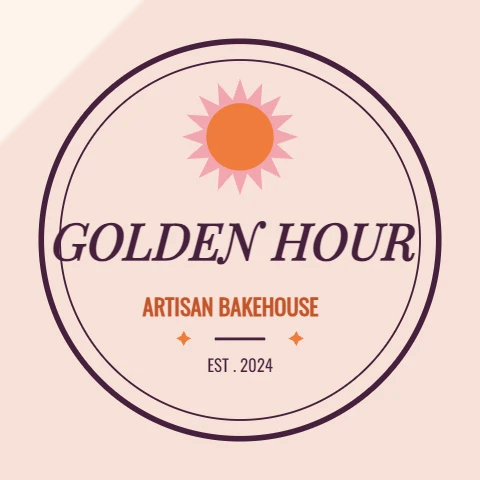 Golden Hour Bakehouse sun badge