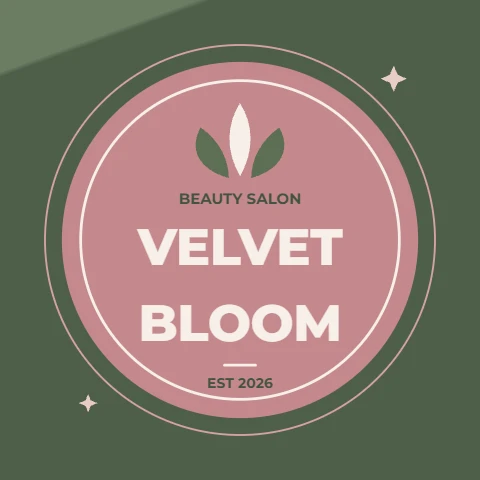 Velvet Bloom salon badge