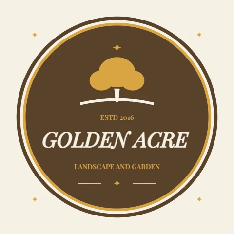 Golden Acre landscaping badge