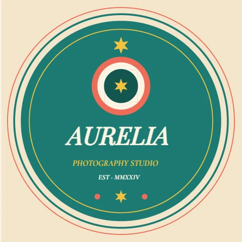 Aurelia Elegant Serif Photography Emblem