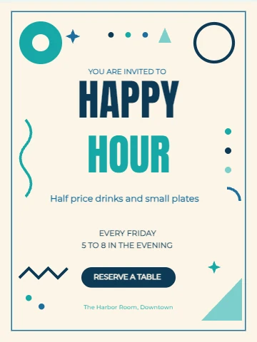 Happy Hour Memphis Promo Poster