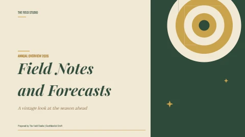 Evergreen Annual Report Title Slide
