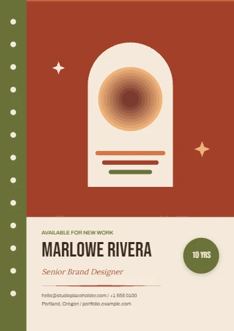 Terracotta Sunrise Resume