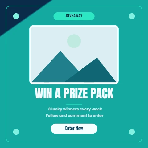 Ocean Giveaway Photo Frame Post
