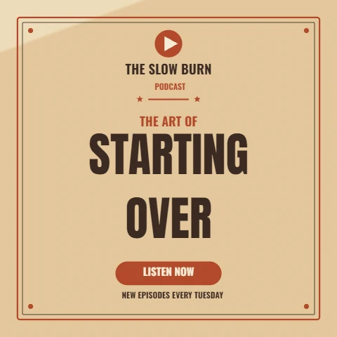 Vintage Podcast Episode Post