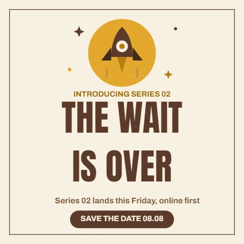 The wait is over launch post