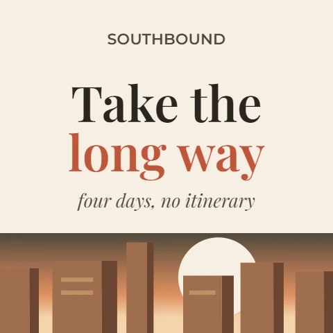 Take The Long Way Travel Quote Post